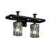 Wire Glass Arcadia 2 Light Bath Bar