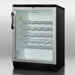 33.5" x 23.63" Wine Cellar with Black Cabinet