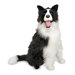 Plush Border Collie Stuffed Dog