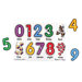 See-Inside Numbers Peg Puzzle