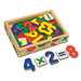 Magnetic Wooden Numbers in a Box