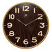 Arbor Wall Clock with Dark Woodgrained Dial