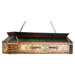 Gold Fringe Oblong Pendant
