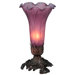 Victorian Lavender Pond Lily Accent Lamp
