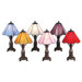Americana Nouveau Signature Series Set of Six Mini Lamp