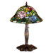 Tiffany Floral Rosebush Accent Lamp