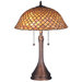 Victorian Tiffany Fishscale Table Lamp