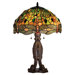 24.5" H Tiffany Hanginghead Dragonfly Table Lamp