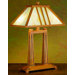 25" H Forestwood Oblong Desk Lamp