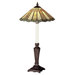 28" H Jadestone Carousel Buffet Lamp