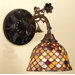 Victorian Tiffany Fishscale Wall Sconce
