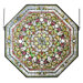 Victorian Tiffany Floral Front Hall Floral Stained Glass Window