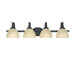 Del Amo  Vanity Light in Burnished Bronze