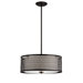 Continental 3 Light Drum Pendant