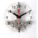 Large Moving Gear Wall Clock