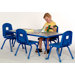 Standard Height Rectangle Table