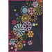 Hipster Black Kids Rug