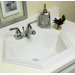 Advantage Edgefield Self Rimming Hexagon Bathroom Sink
