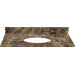 31" Marble Vanity Top for Undermount Sink with Backsplash