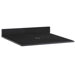 Blox 30" Stone Top for Vessel Sinks in Black Granite