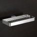Lounge Wall Mounted Wire Double Soap Dish in Chrome