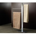 Bridge Sliding Three Tier Towel Stand in Chrome