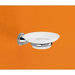 Genziana Frosted Glass Soap Dish