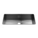 J7 37" x 17.5" Undermount Stainless Steel Single Bowl Kitchen Sink