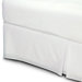 Tailored Bed Skirt in White