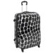 Shiny Oval Wave 28" Upright Suitcase