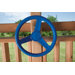 Blue Steering Wheel