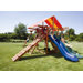Redwood Big Top Swing Set