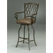 Atrium Rust 30" Bar Stool w/ Arms in Florentine Coffee Vinyl