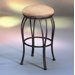 Lexington 30" Backless Bar Stool with Moccasin Suede Fabric