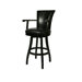 Glenwood 26" Leather Barstool with Arms