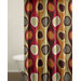 Retro Radar Shower Curtain in Red
