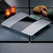 Verona Silver/Black Platform Bathroom Scale