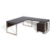 Computer Desk with 48" Return and 2 Drawer Pedestal