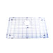 Bottom Grid for Zero Radius Large Single Bowl in Polished