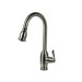 Classic Single Handle Pull Down Gooseneck Kitchen Faucet