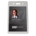 Proximity Badge Holder,Vertical,3-1/2"x2-3/8", 50/PK, Clear
