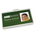 ID Card Holder,Horizontal,2-1/8"x3-3/8",25/PK,Clear