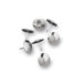 Thumb Tacks, 3/8" Steel Heads, 100/BX