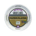 6" Uncoated Paper Plate in White