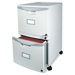 Two-Drawer Mobile Filing Cabinet