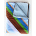 Boutique Diagonal Stripe Piped Blanket