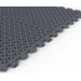 Vented (Drain) Pattern Modular Garage PVC Floor Tile in Dove Gray (Pack of 6)