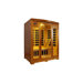 "Grand" 3 Person Carbon Sauna / Honey Stain