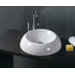 Ceramica 18.5" x 18.5" Vessel Sink in White