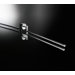 Duemila 15.3" x 5.7" Flexible Double Towel Bar in Polished Chrome